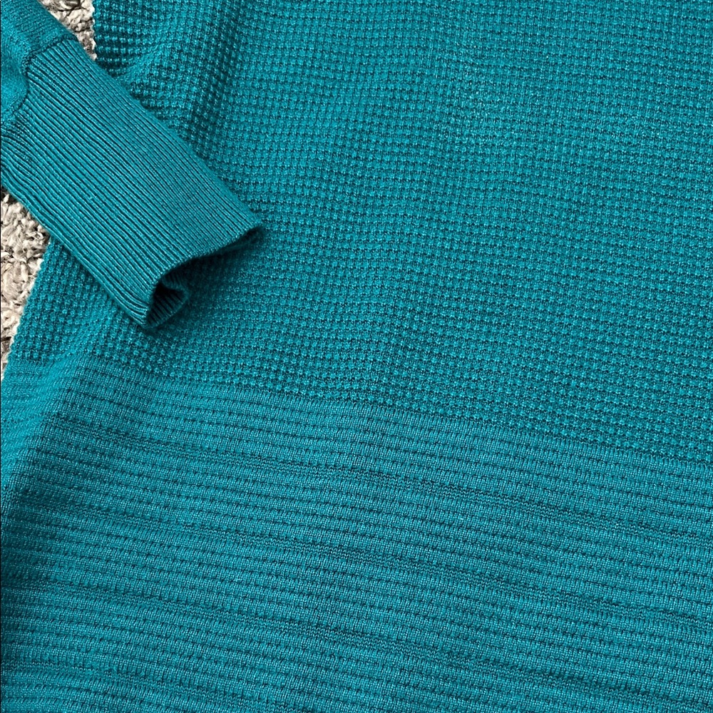 Rafaella Vibrant Teal Sweater - Picture 3 of 3